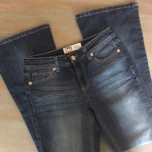 L.e.i hipster flare juniors size 5
